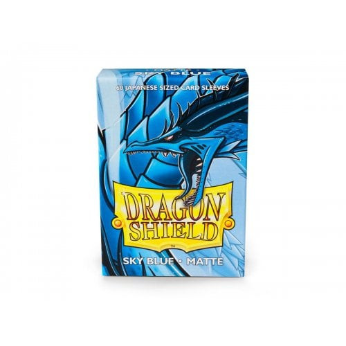(image for) Dragon Shield Sky Blue Matte Sleeves Japanese Size (60)